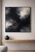 Obsidian Flow Canvas Art